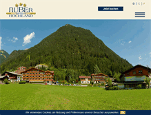 Tablet Screenshot of hotelhuber.at